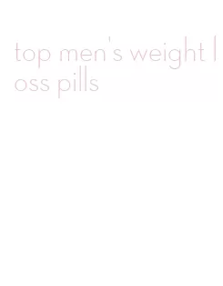 top men's weight loss pills