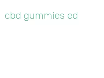 cbd gummies ed