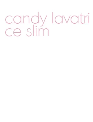 candy lavatrice slim