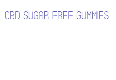 cbd sugar free gummies