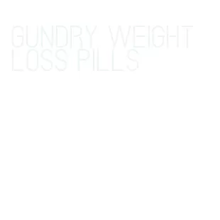 gundry weight loss pills