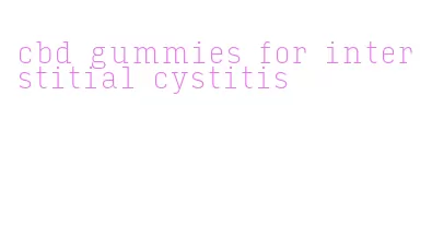 cbd gummies for interstitial cystitis