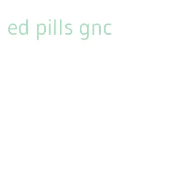 ed pills gnc