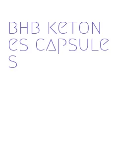 bhb ketones capsules