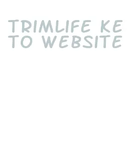 trimlife keto website