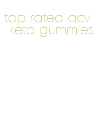 top rated acv keto gummies