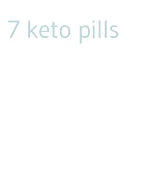 7 keto pills