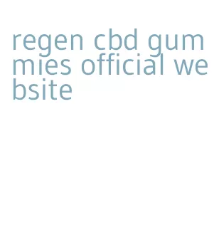 regen cbd gummies official website