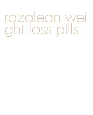 razalean weight loss pills