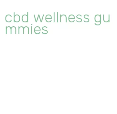 cbd wellness gummies