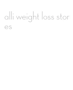 alli weight loss stores