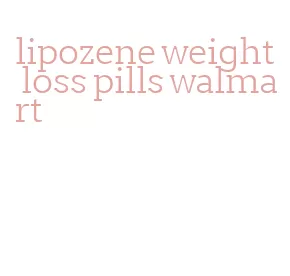 lipozene weight loss pills walmart