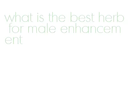 what is the best herb for male enhancement