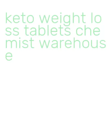 keto weight loss tablets chemist warehouse