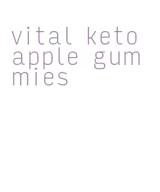 vital keto apple gummies