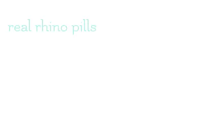 real rhino pills