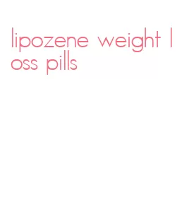 lipozene weight loss pills