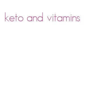 keto and vitamins