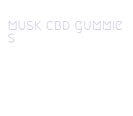 musk cbd gummies