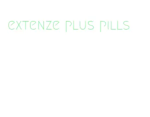 extenze plus pills