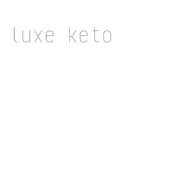 luxe keto