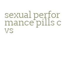 sexual performance pills cvs