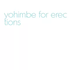 yohimbe for erections