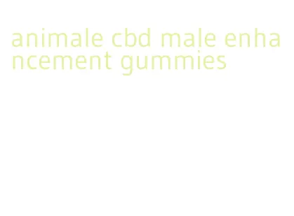 animale cbd male enhancement gummies