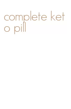 complete keto pill