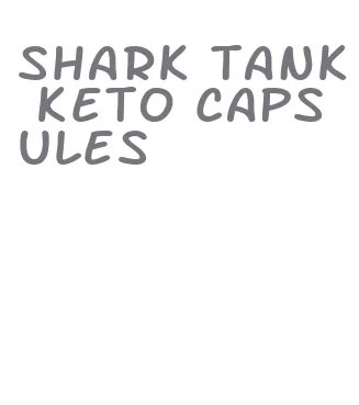 shark tank keto capsules