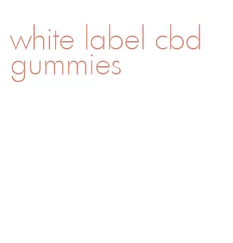 white label cbd gummies