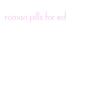 roman pills for ed