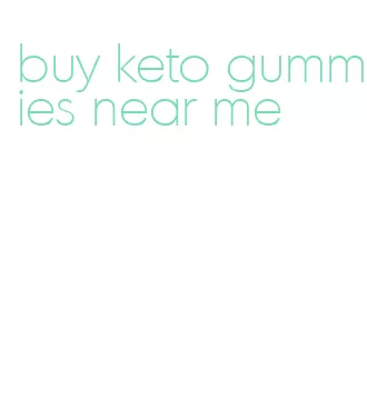 buy keto gummies near me