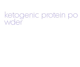 ketogenic protein powder