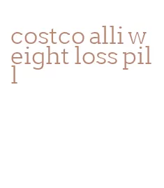 costco alli weight loss pill