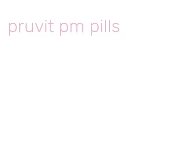 pruvit pm pills