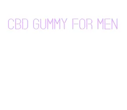 cbd gummy for men