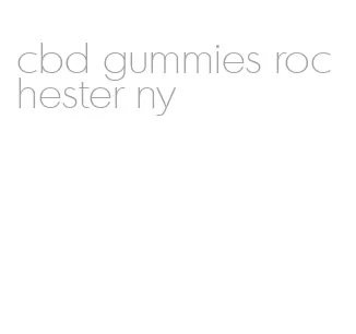 cbd gummies rochester ny