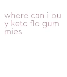 where can i buy keto flo gummies