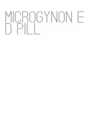 microgynon ed pill