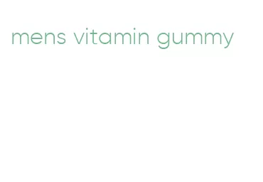 mens vitamin gummy