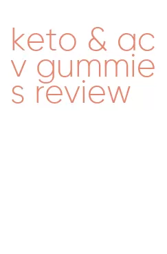 keto & acv gummies review